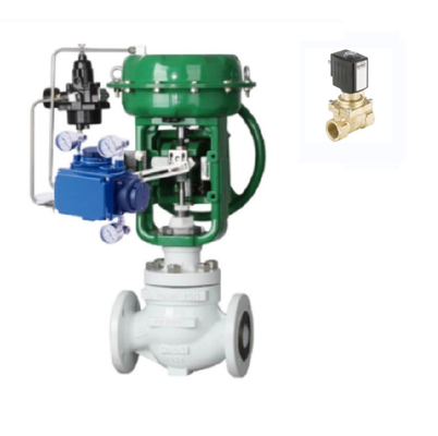 Yüksek basınç dayanıklı 3/2 Çalışan Burkert Bakır Solenoid Valf 6524 Basınç düşürücü top valfleri için