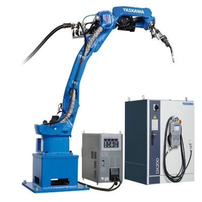 Yaskawa AR1440 CNGBS Robotu Otomatik Kaynak Robotu için Kaynak Yerleştiricisi ile Kaynak Robotu Kol