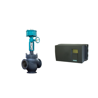 Pnömatik Kontrol Valf Yerleştiricisi Siemens SIPART PS2 ve Emerson-ASCO 210 solenoid valfi