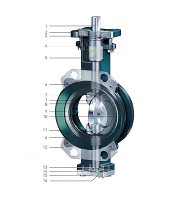 Keystone 360 Kontrol Kelebek Valfı F89 Elektrikli Aküatörle