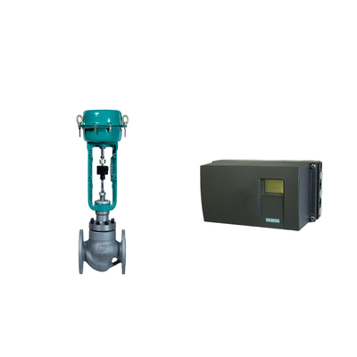 Pnömatik Kontrol Valf Yerleştiricisi Siemens SIPART PS2 ve Fisher 67CFR Filtre Düzenleyicisi