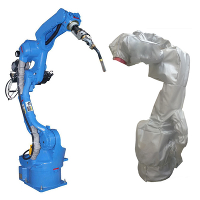 6 Eksenli kaynaklı robot kolu Yaskawa AR2010 Otomatik kaynaklı robot için CNGBS robot kıyafetleri ile