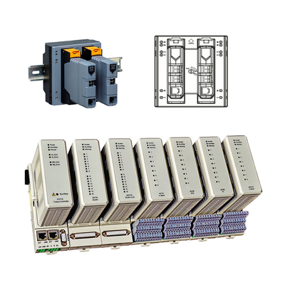DCS sistemi için Deltav 100 Mbit 1 portlu SM M Kontrolör Redundancy Media Converters