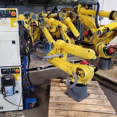 M-20iA endüstriyel robot kontrolörü ile 6 eksenli robot kolu