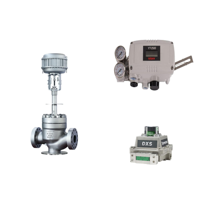Pnömatik Kontrol Valfi Orijinal Rotork YT-2500 Akıllı Valf Konumlandırıcısı ve EMERSON Sınır Anahtarıyla