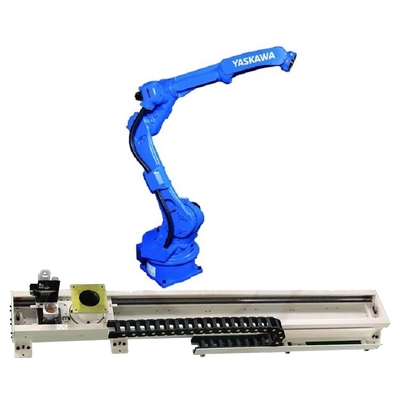 6 Eksenli Robotik Kol Yaskawa GP25-12 CNGBS Robot Rehberi Rayı ile Robot Otomasyonunu İşletmek İçin