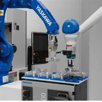 6 Eksenli Robotik Kol Yaskawa GP25-12 CNGBS Robot Rehberi Rayı ile Robot Otomasyonunu İşletmek İçin