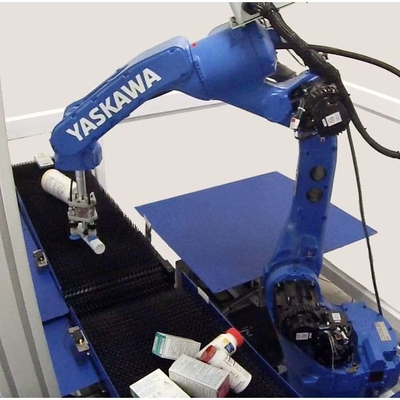 6 Eksenli Robotik Kol Yaskawa GP25-12 CNGBS Robot Rehberi Rayı ile Robot Otomasyonunu İşletmek İçin