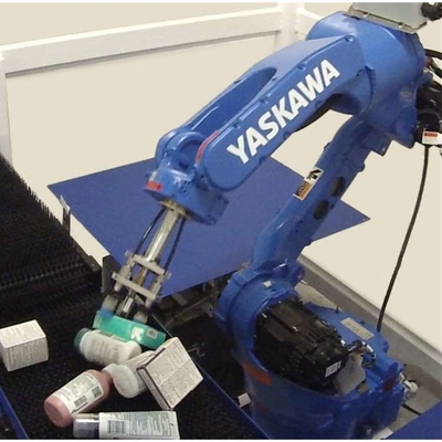 6 Eksenli Robotik Kol Yaskawa GP25-12 CNGBS Robot Rehberi Rayı ile Robot Otomasyonunu İşletmek İçin