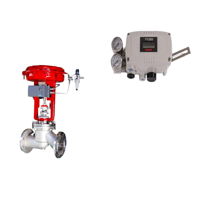 Pnömatik Kontrol Valfi Orijinal Rotork YT-2500 Akıllı Valf Konumlandırıcı ve Masoneilan 78-40 Filtre Düzenleyicisi