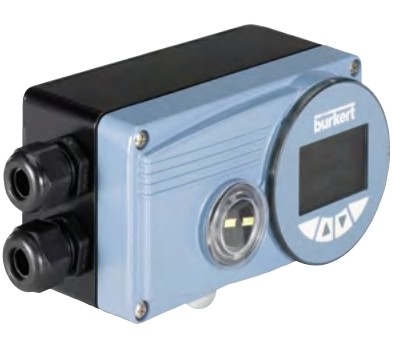 Burkert Dijital elektropneumatik pozisyoner Tipi 8792 Çin marka kontrol valfi ve aktüatörü ile valf pozisyoner