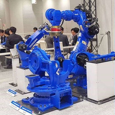 Araba Boyaması Robotik Kol 6 Eksenli Yaskawa MPX1150 CNGBS Robotu Duvar Boyamak için Robot Yakalayıcı ile