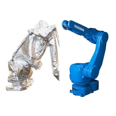 6 Eksenli Boyama Robotik Kol Yaskawa MPX1950 Otomatik Boyama Robotu için CNGBS Robotu Giysi ile