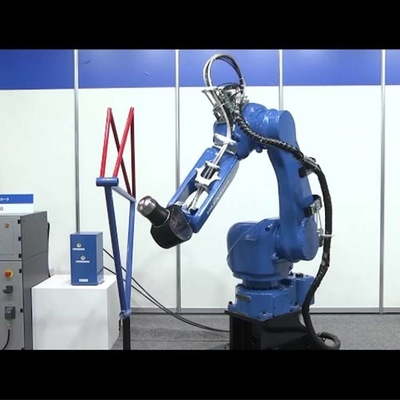 6 Eksenli Boyama Robotik Kol Yaskawa MPX1950 Otomatik Boyama Robotu için CNGBS Robotu Giysi ile