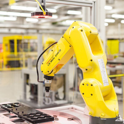 FANUC LR Mate 200iD 6 Eksenli Endüstriyel Robot Kolu Motor Montajı İçin CNGBS Yakalayıcı