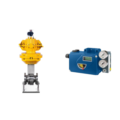 Akıllı Orijinal Foxboro SRD991 Valve Positioner ile Çin Pnömatik Kontrol Valfi