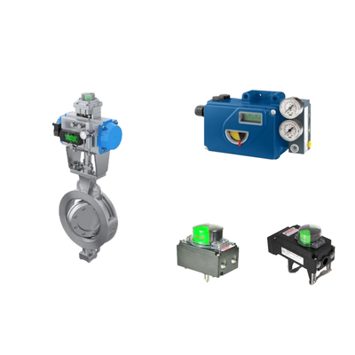 Akıllı Orijinal Foxboro SRD991 Valve Positioner ve Rotork Limit Switch ile Çinli Pnömatik Kontrol Valfi