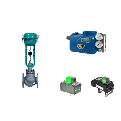 Akıllı Orijinal Foxboro SRD991 Valve Positioner ve Rotork Limit Switch ile Çinli Pnömatik Kontrol Valfi