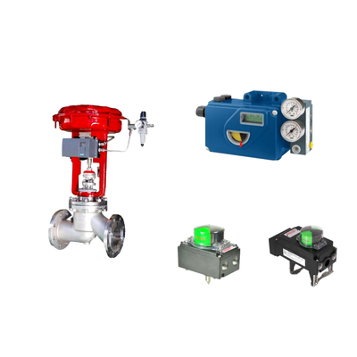 Akıllı Orijinal Foxboro SRD991 Valve Positioner ve Rotork Limit Switch ile Çinli Pnömatik Kontrol Valfi