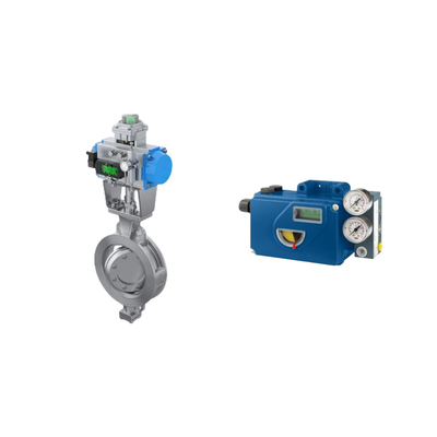Akıllı Orijinal Foxboro SRD991 Valve Positioner ve Burkert Solenoid Valve ile Çin Pnömatik Kontrol Valfi