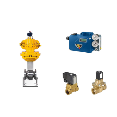 Akıllı Orijinal Foxboro SRD991 Valve Positioner ve Burkert Solenoid Valve ile Çin Pnömatik Kontrol Valfi