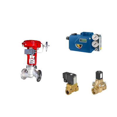 Akıllı Orijinal Foxboro SRD991 Valve Positioner ve Burkert Solenoid Valve ile Çin Pnömatik Kontrol Valfi