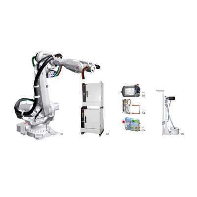 Yüksek Faydalı Yük IRB6700-200/2.6 Malzeme İşleme için 6 Eksenli Endüstriyel Robot Olarak Manipülatör