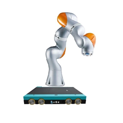 7 Eksenli Kuka Robotu Kolu LBR Iiwa 14 R820 CNGBS ile Otomasyon için Dört Yönlü Mekiç Robotu