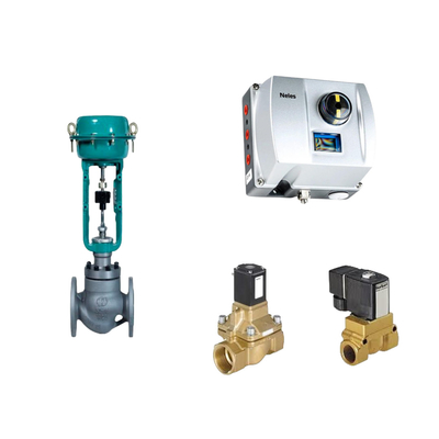 Neles ND9000 Akıllı Valf Konumlandırıcısı ve Burkert Solenoid Valfi ile Çinli Pnömatik Kontrol Valfi