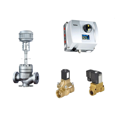 Neles ND9000 Akıllı Valf Konumlandırıcısı ve Burkert Solenoid Valfi ile Çinli Pnömatik Kontrol Valfi