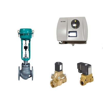 Akıllı Orijinal Neles ND7000 Valve Positioner ve Burkert Solenoid Valve ile Çinli Pnömatik Kontrol Valfi