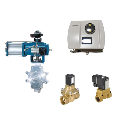 Akıllı Orijinal Neles ND7000 Valve Positioner ve Burkert Solenoid Valve ile Çinli Pnömatik Kontrol Valfi