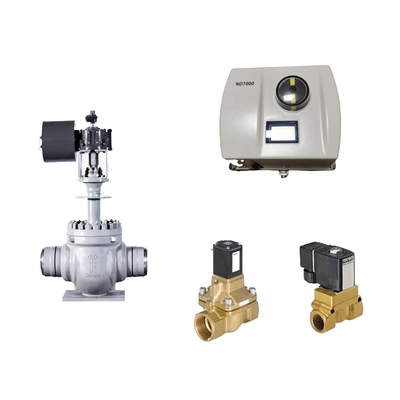 Akıllı Orijinal Neles ND7000 Valve Positioner ve Burkert Solenoid Valve ile Çinli Pnömatik Kontrol Valfi