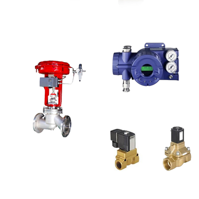 Akıllı Orijinal Foxboro SRD960 Valve Positioner ve Burkert Solenoid Valve ile Çinli Pnömatik Kontrol Valfi