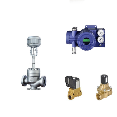 Akıllı Orijinal Foxboro SRD960 Valve Positioner ve Burkert Solenoid Valve ile Çinli Pnömatik Kontrol Valfi