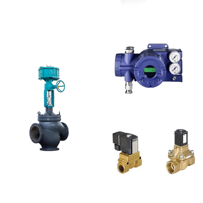 Akıllı Orijinal Foxboro SRD960 Valve Positioner ve Burkert Solenoid Valve ile Çinli Pnömatik Kontrol Valfi