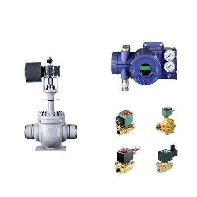 Akıllı Orijinal Foxboro SRD960 Valve Positioner ve Asco Solenoid Valve ile Çin Pnömatik Kontrol Valfi