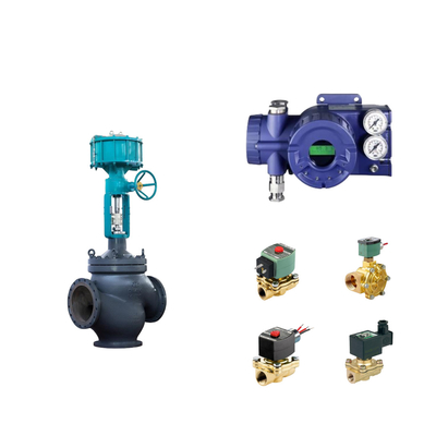 Akıllı Orijinal Foxboro SRD960 Valve Positioner ve Asco Solenoid Valve ile Çin Pnömatik Kontrol Valfi