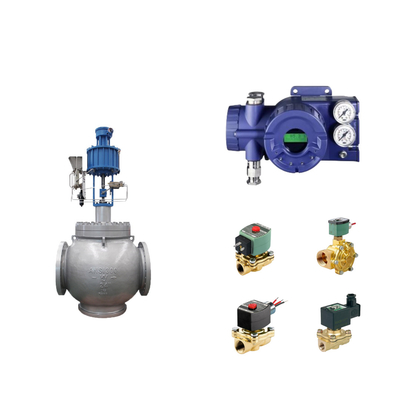 Akıllı Orijinal Foxboro SRD960 Valve Positioner ve Asco Solenoid Valve ile Çin Pnömatik Kontrol Valfi