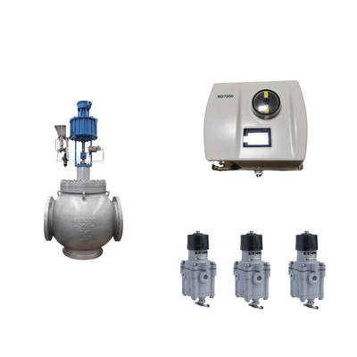 Akıllı Orijinal Neles ND7000 Valve Positioner ve EMERSON limit anahtarı ile Çin pnevmatik kontrol valfi