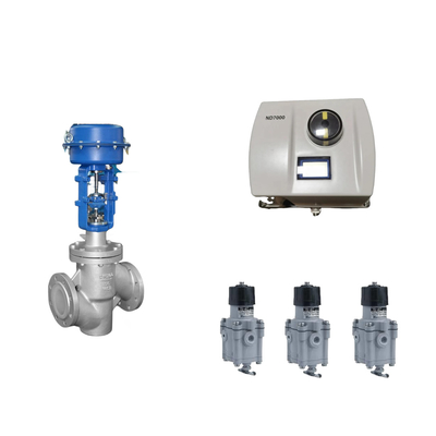 Akıllı Orijinal Neles ND7000 Valve Positioner ve EMERSON limit anahtarı ile Çin pnevmatik kontrol valfi