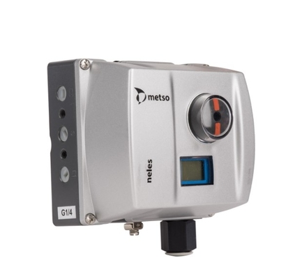Neles Mesto Valve Positioner ND9000 serisi ND9106HX8T, ND9103HX8T ve pnematik aktüatör ile Çinli Kontrol Valfi