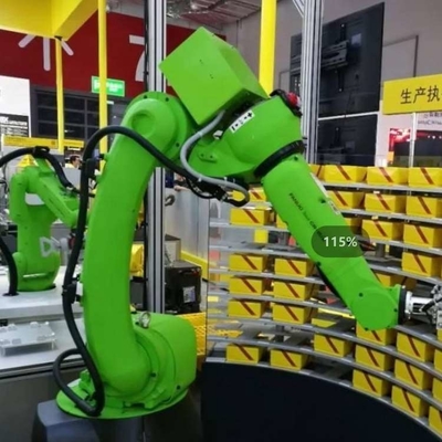 6 Eksenli Fanuc CRX-5iA Cobot Robot Kolu, İşbirliği Robotu Olarak İşlem için CNGBS Robotu Giysileriyle