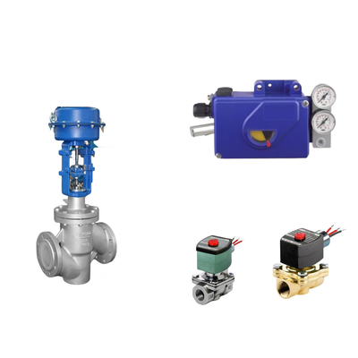Akıllı Orijinal Foxboro SRI990 Valve Positioner ve ASCO Solenoid Valve ile Çinli Pnömatik Kontrol Valfi