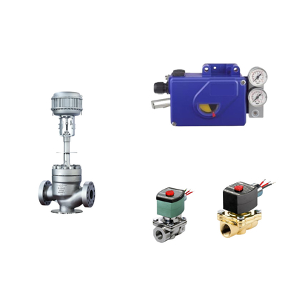 Akıllı Orijinal Foxboro SRI990 Valve Positioner ve ASCO Solenoid Valve ile Çinli Pnömatik Kontrol Valfi