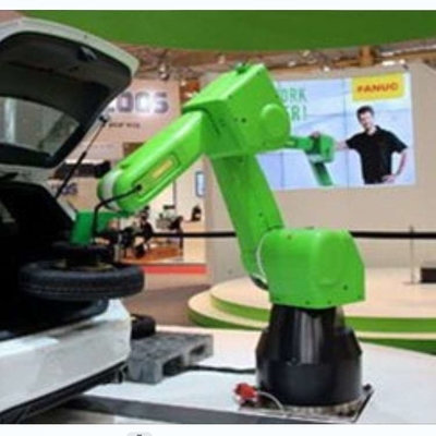 Fanuc Cobot Robotik Kol 6 Eksenli CR-14iA/L CNGBS RGV Robotu ile