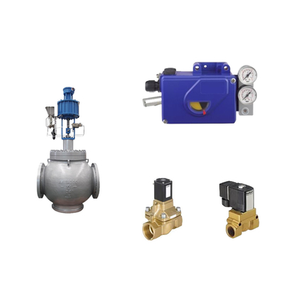 Akıllı Orijinal Foxboro SRI990 Valve Positioner ve Burkert Solenoid Valve ile Çin Pnömatik Kontrol Valfi