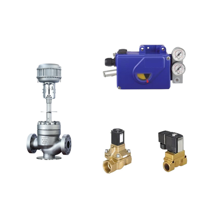 Akıllı Orijinal Foxboro SRI990 Valve Positioner ve Burkert Solenoid Valve ile Çin Pnömatik Kontrol Valfi