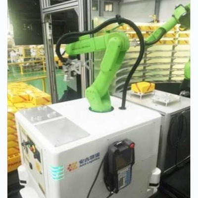 6 Eksenli Robotik Kol Fanuc CR-15iA İşbirliği Robotu Olarak Cnc İşlem için CNGBS Robotu Yakalayıcıyla