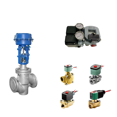 Masoneilan SVI2-21123121 Valve Positioner ve ASCO Solenoid Valve ile Çinli Pnömatik Kontrol Valfi